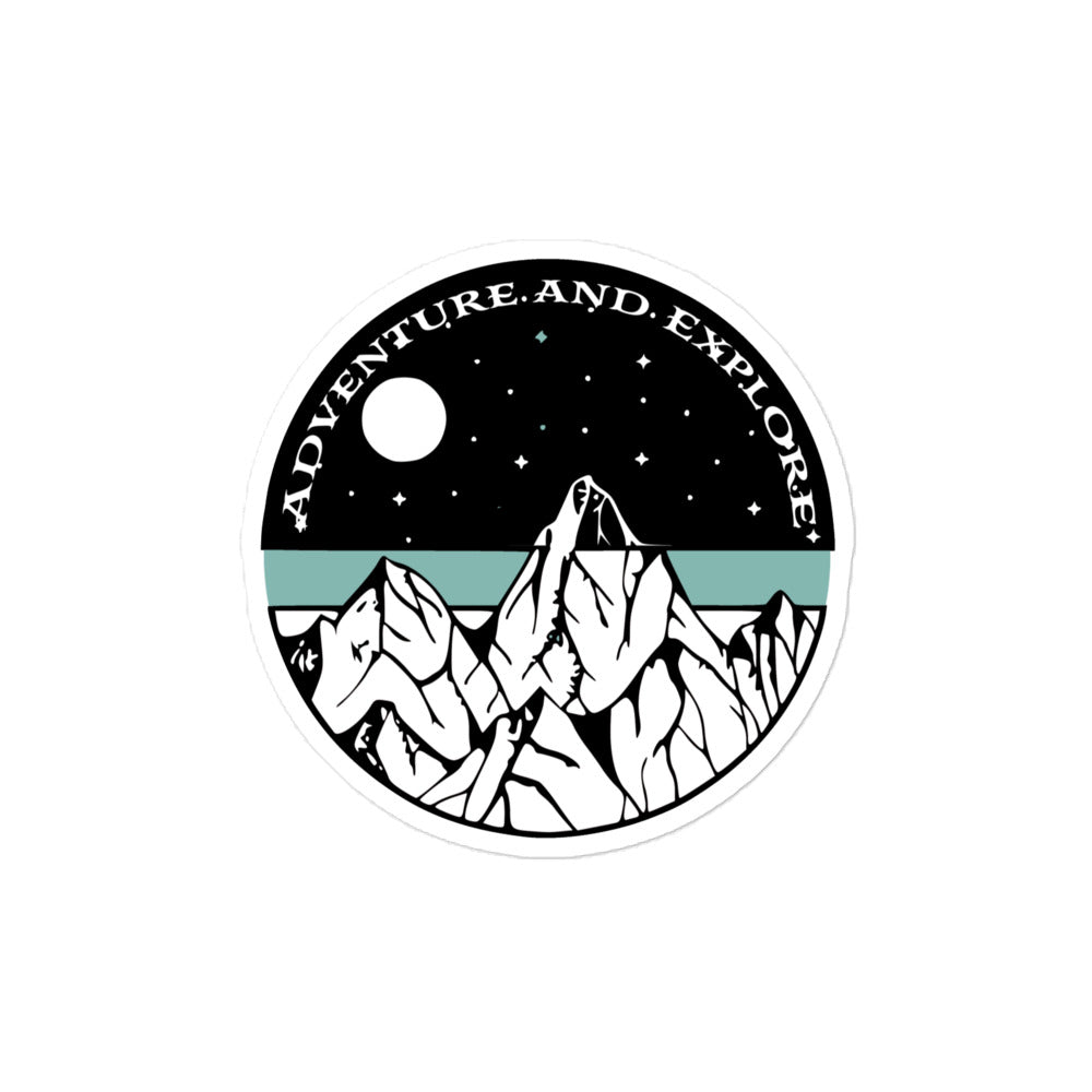 Adventure/Explore Sticker