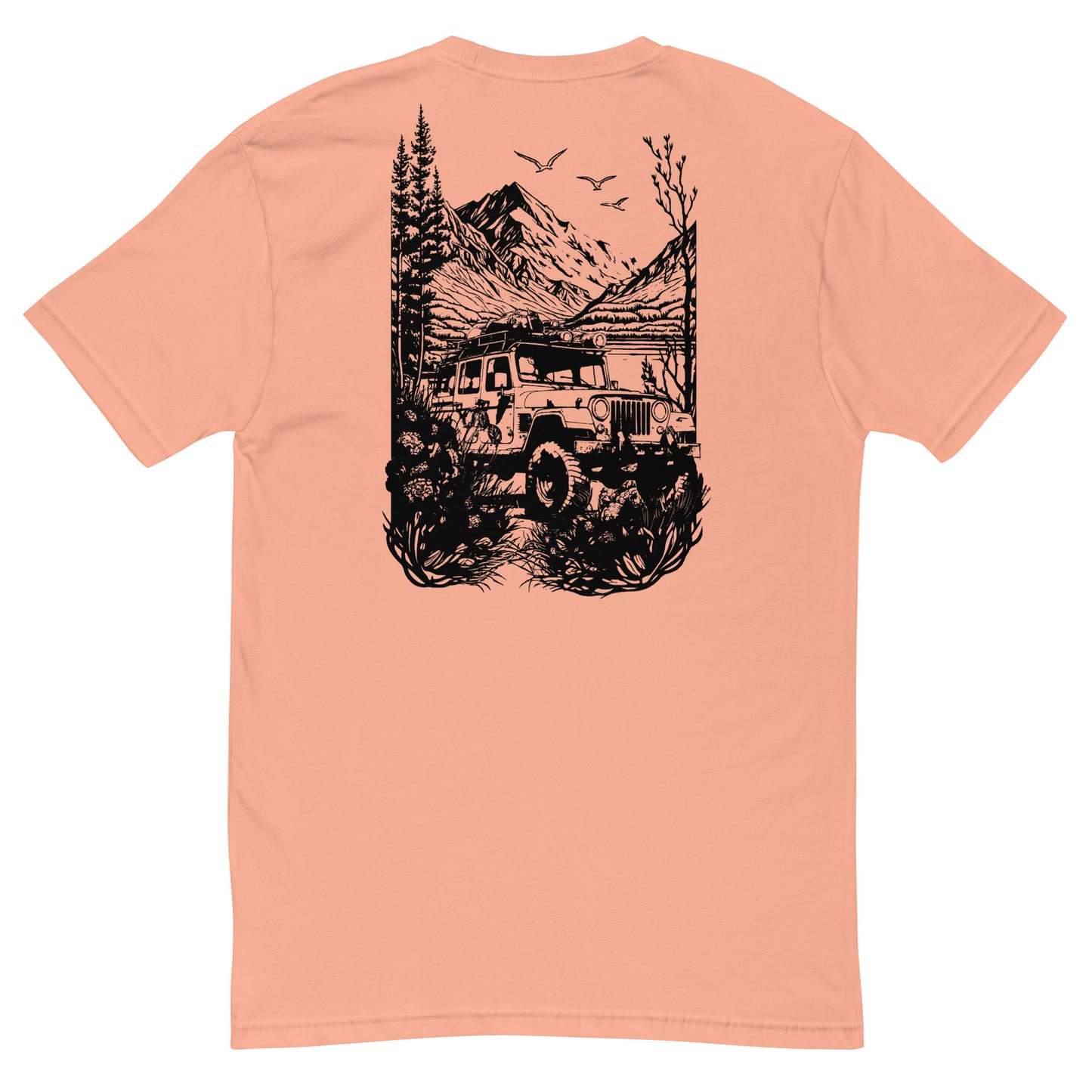 Jeep in the Garden T-shirt