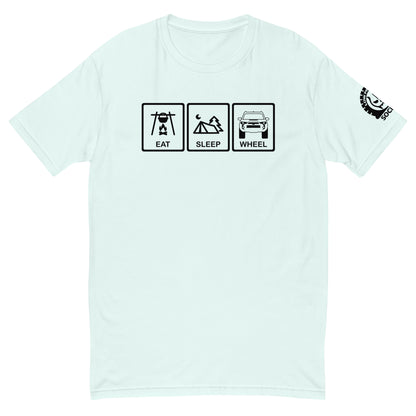 Eat Sleep Wheel T-shirt