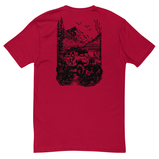 Jeep in the Garden T-shirt