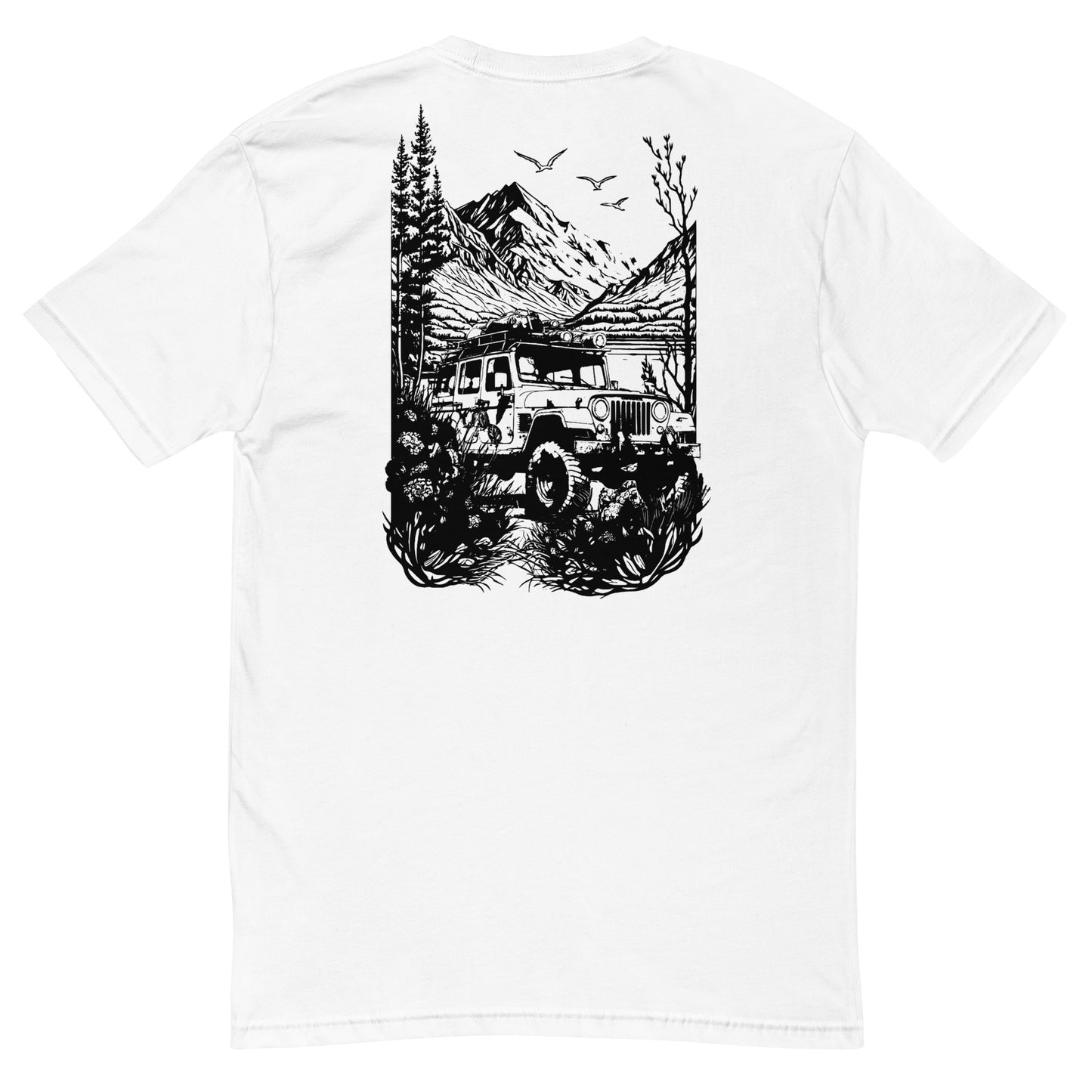 Jeep in the Garden T-shirt