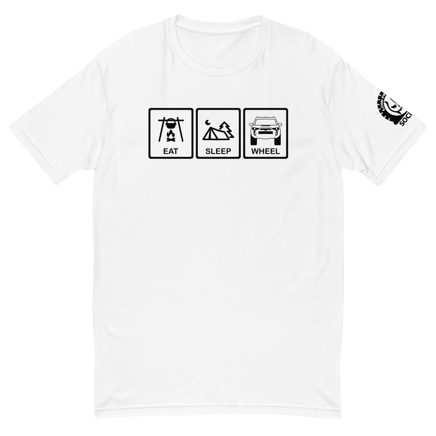 Eat Sleep Wheel T-shirt