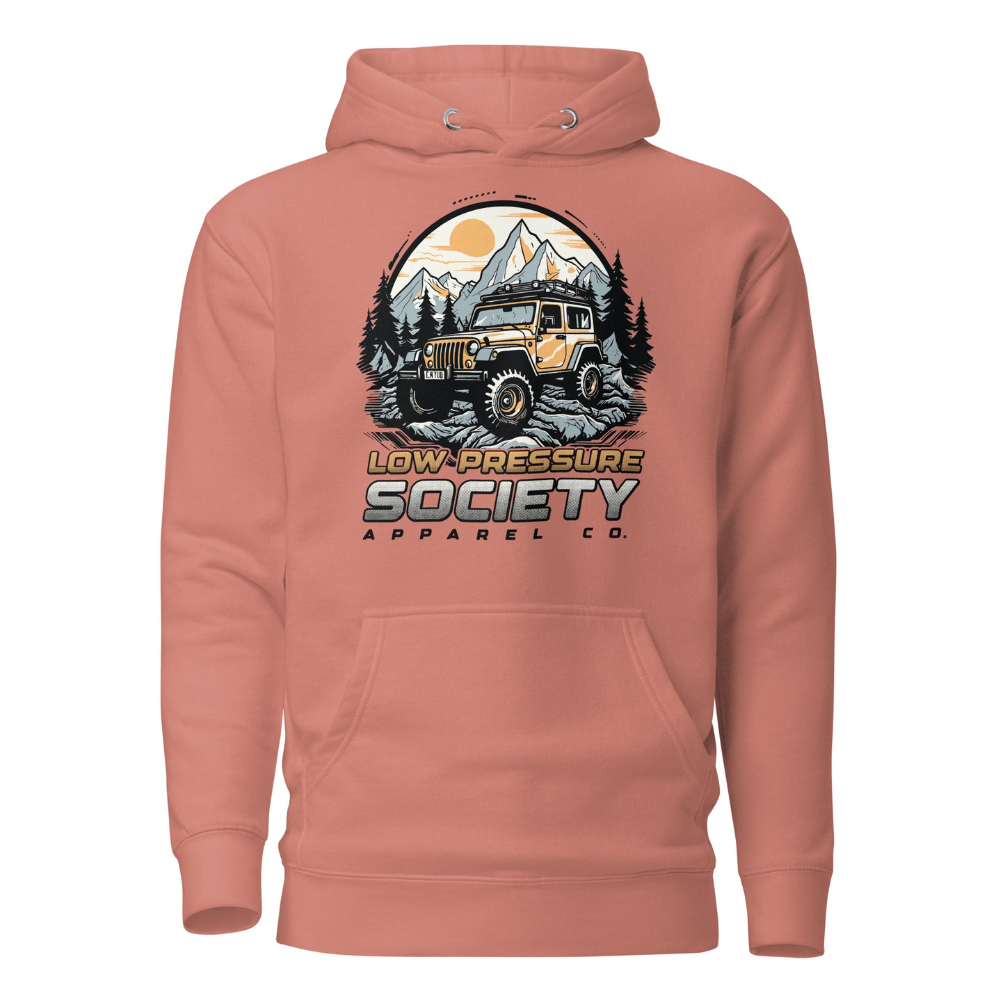 Low Pressure Jeep Unisex Hoodie