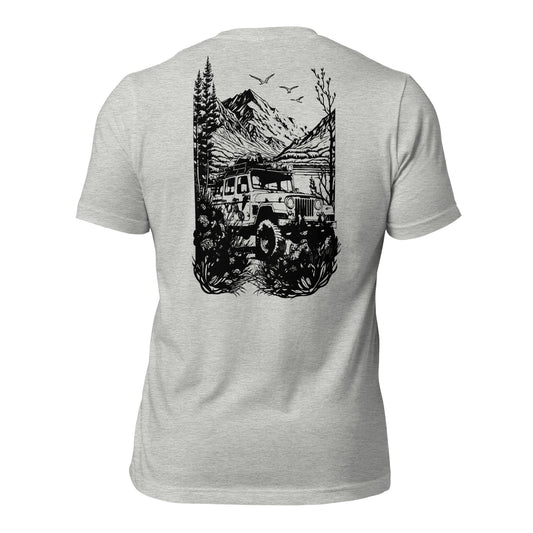 Jeep in Eden t-shirt