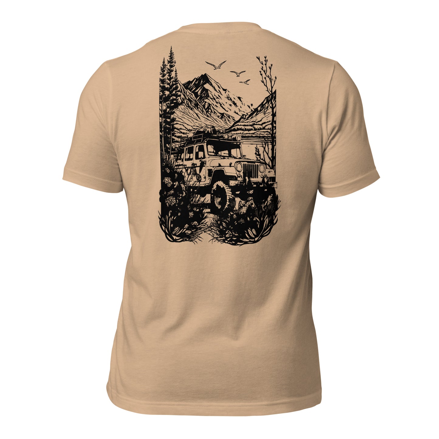 Jeep in Eden t-shirt