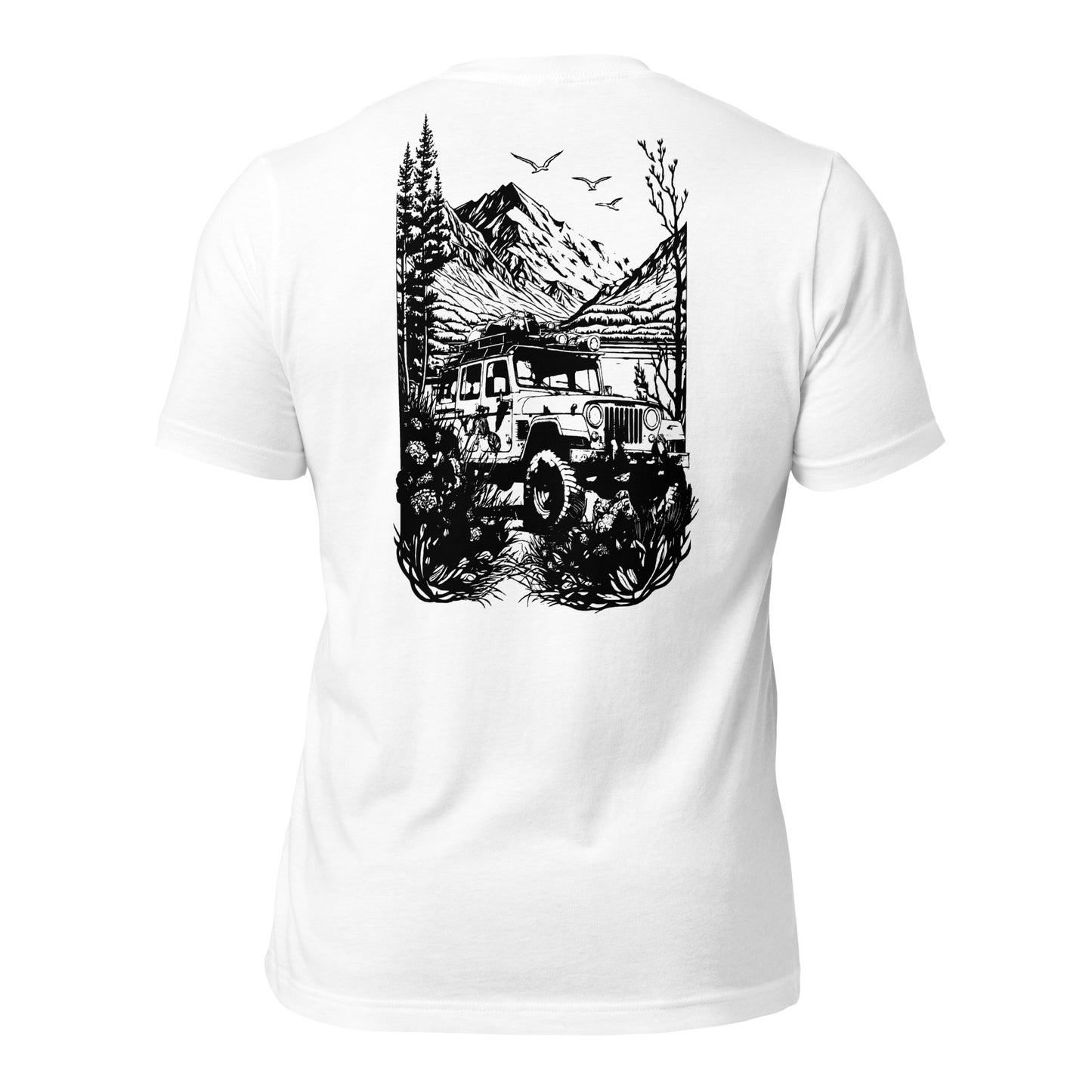 Jeep in Eden t-shirt